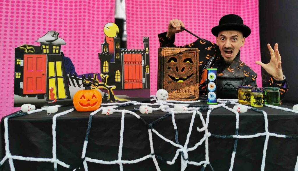 spettacolo a tema halloween